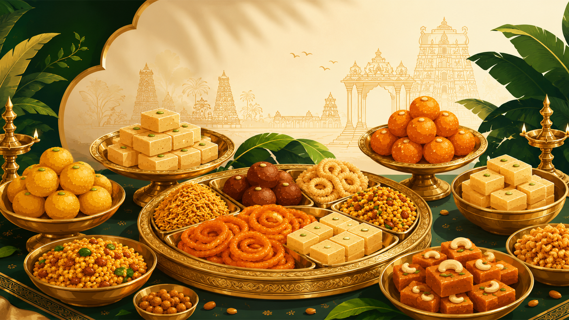Visheshangal Signature Wheat Halwa served in premium wedding gift packaging